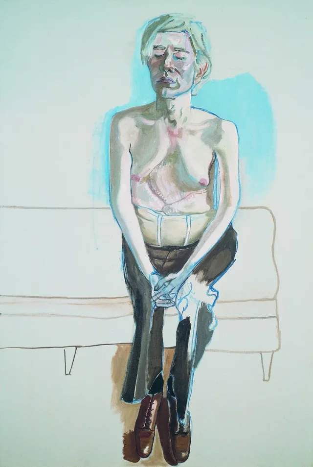 Andy Warhol by Alice Neel 1970