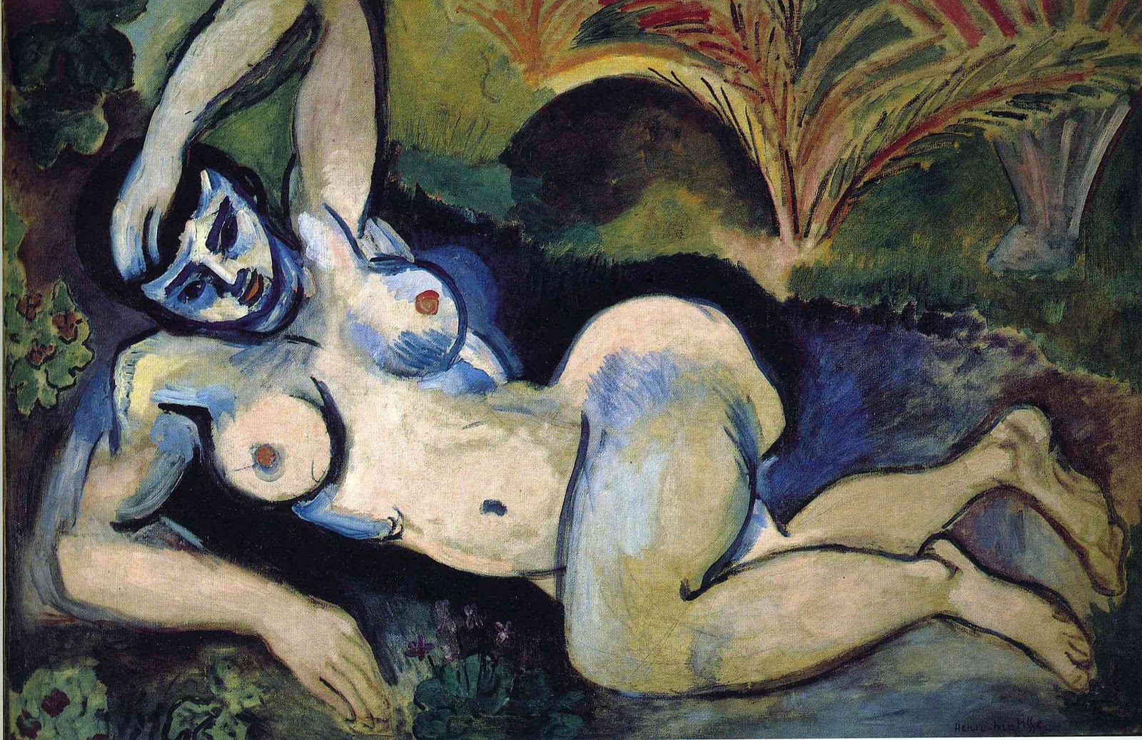 Blue Nude (Souvenir de Biskra) by Henri Matisse