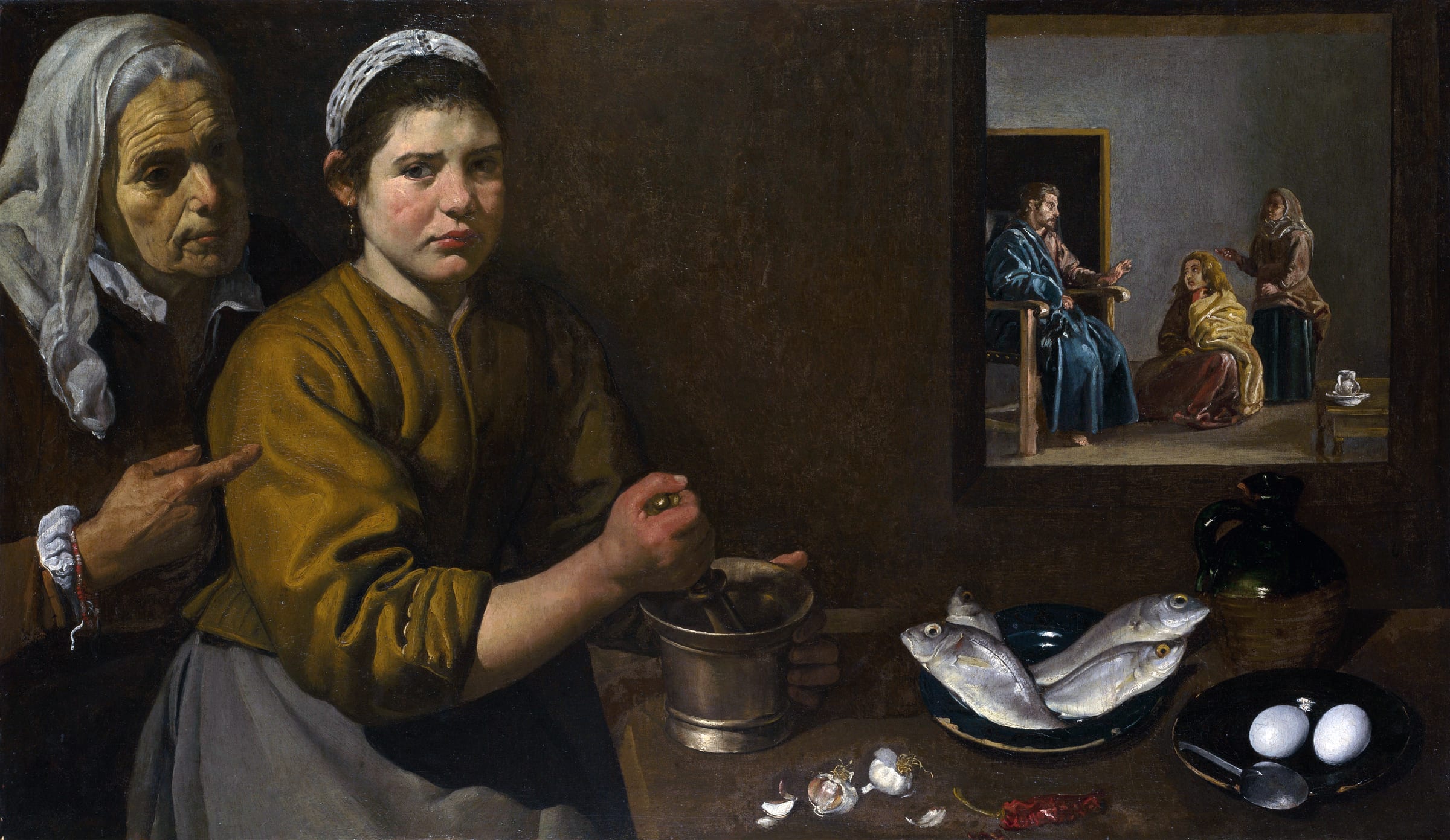 Christ in the House of Martha and Mary by Diego Velázquez