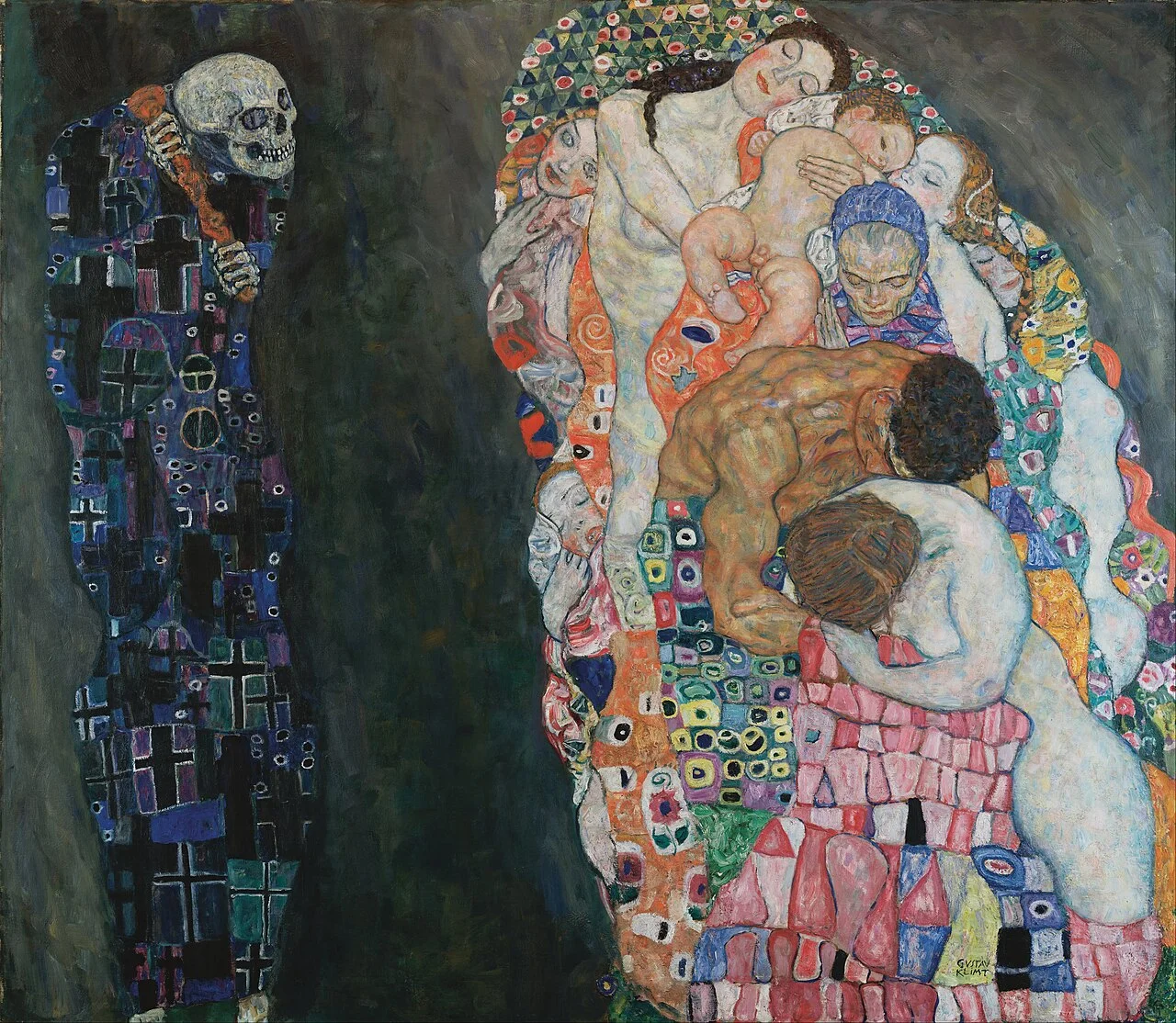 Death and Life by Gustav Klimt 1910