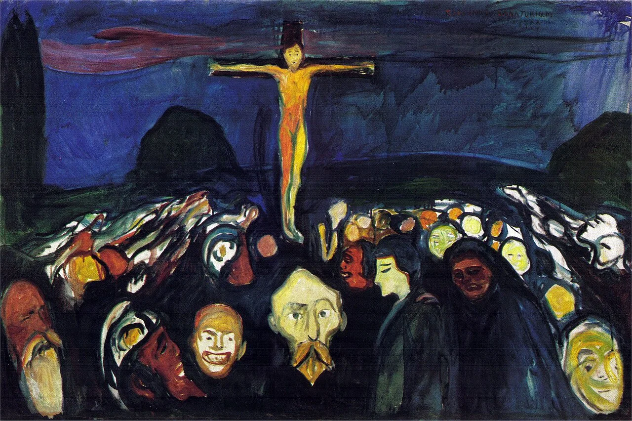 Golgotha by Edvard Munch 1900