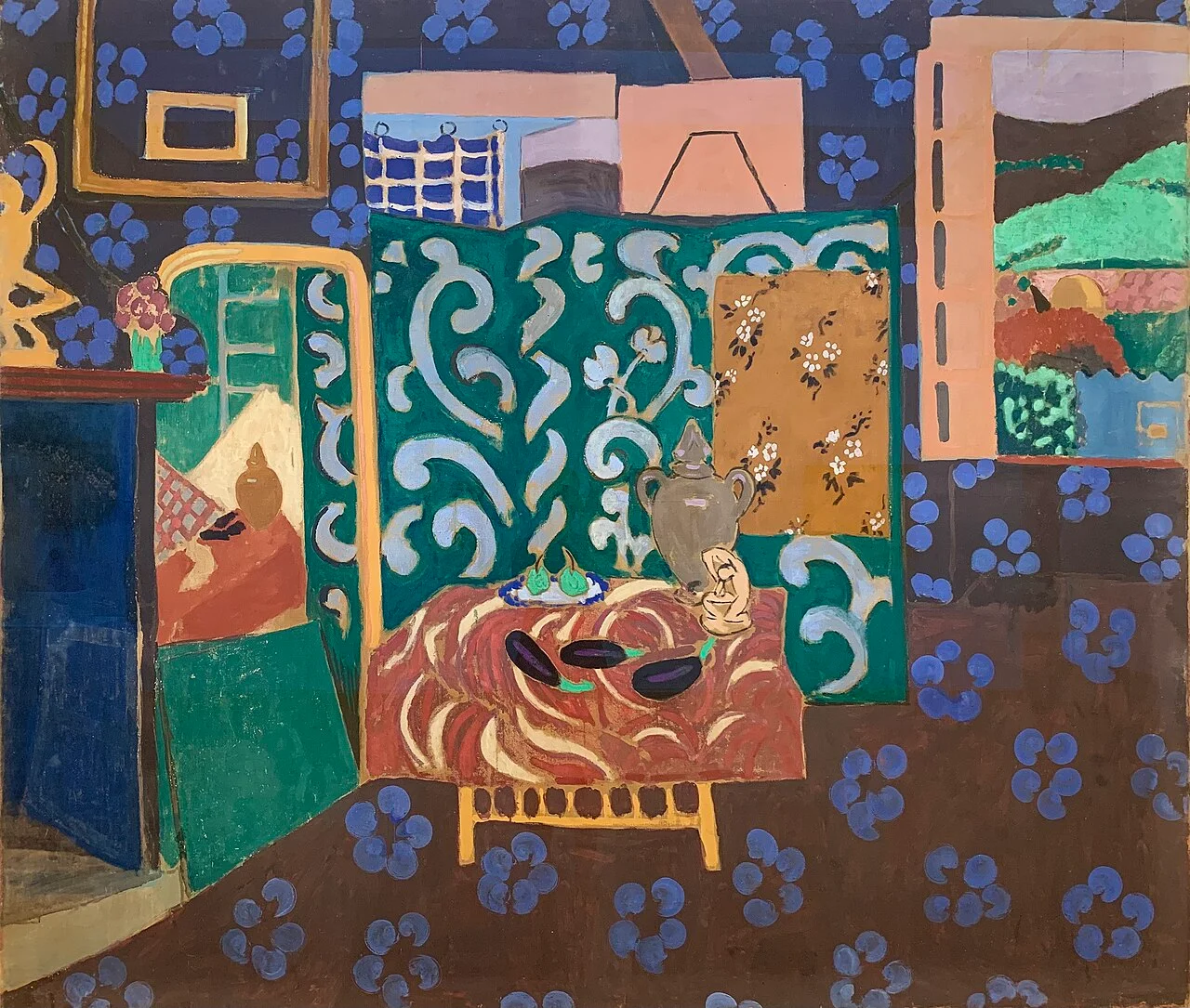 Interior with an Etruscan Vase by Henri Matisse 1911