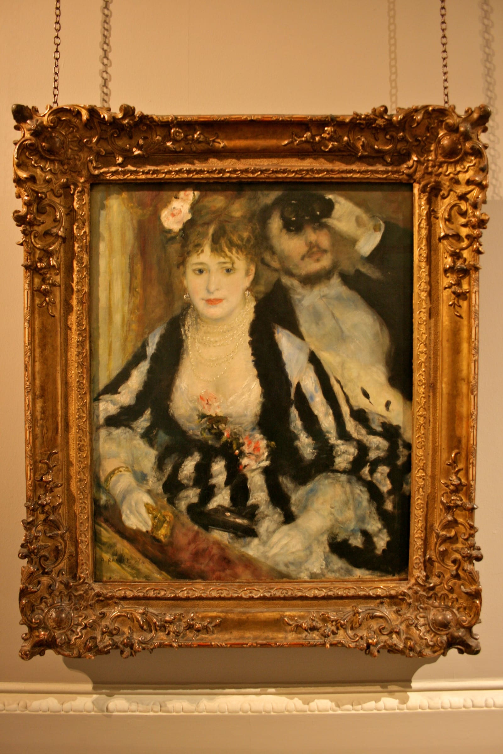 El palco by Pierre-Auguste Renoir