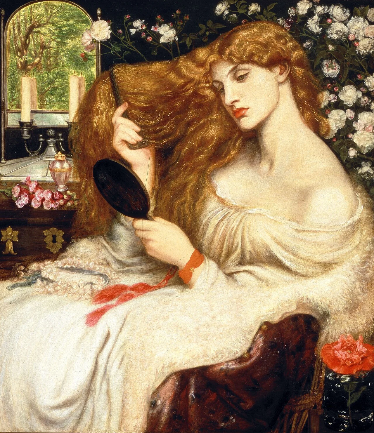 Lady Lilith by Dante Gabriel Rossetti 1866