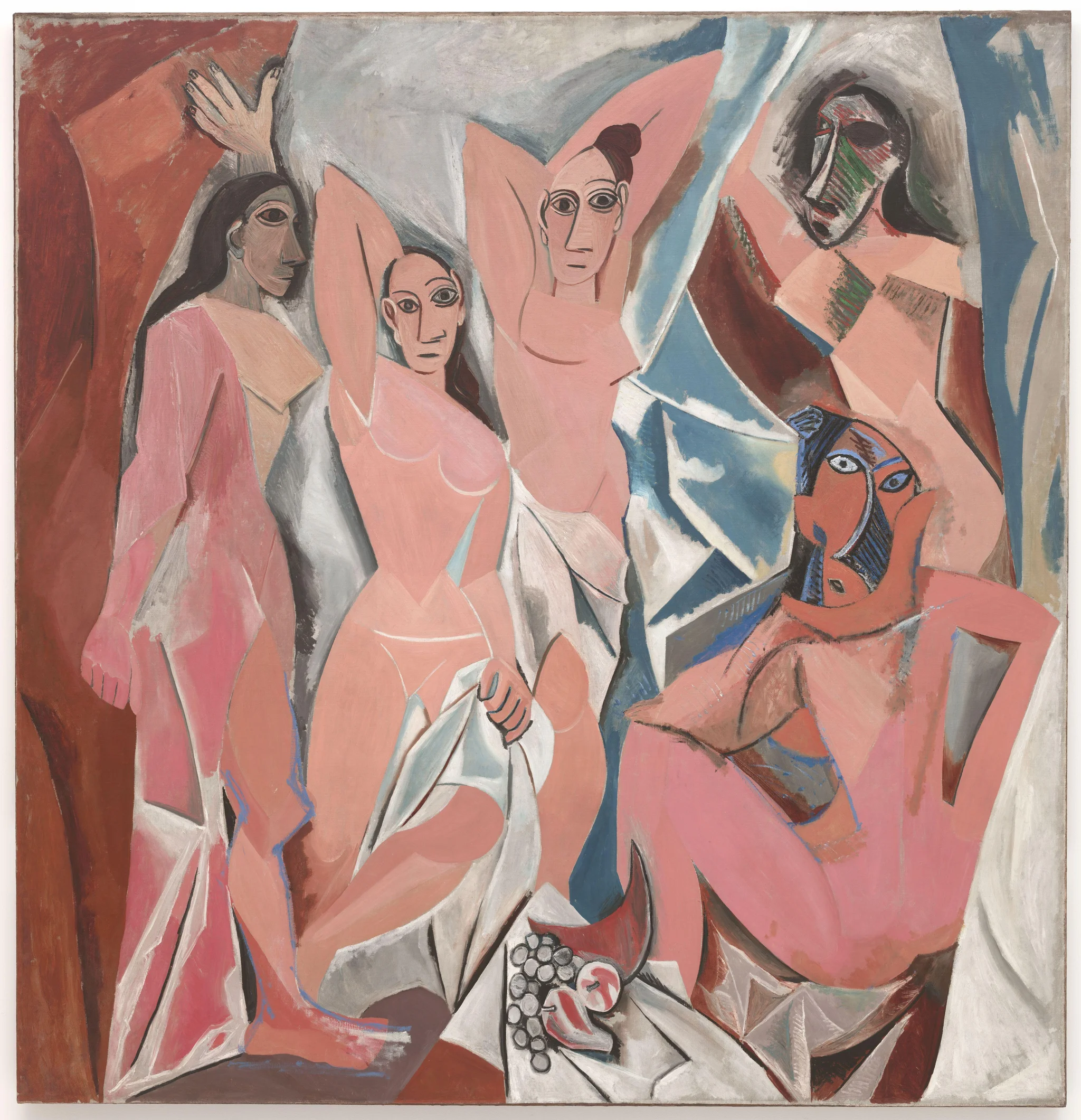 Las señoritas de Aviñón by Pablo Picasso 1907