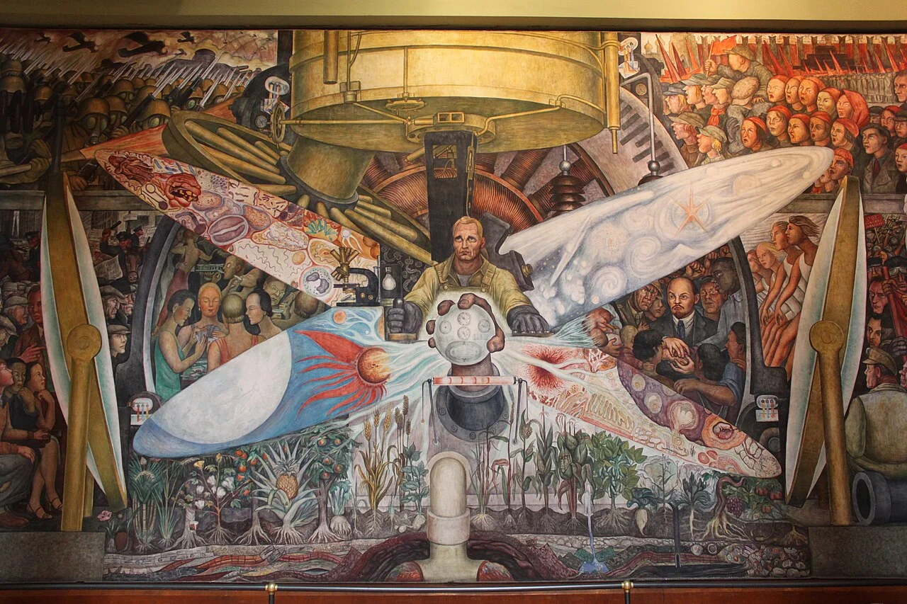 Man at the Crossroads by Diego Rivera 1933