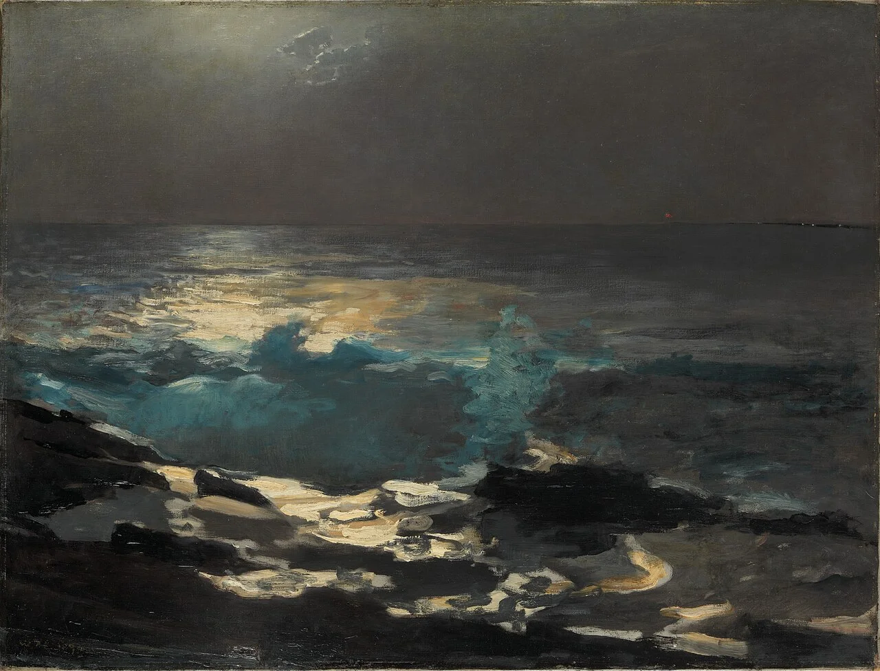 Moonlight by Winslow Homer 1874