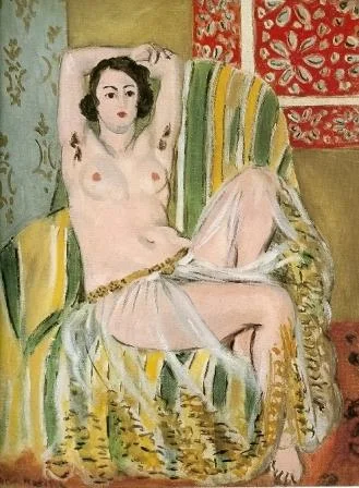 Odalisque with Raised Arms by Henri Matisse 1923