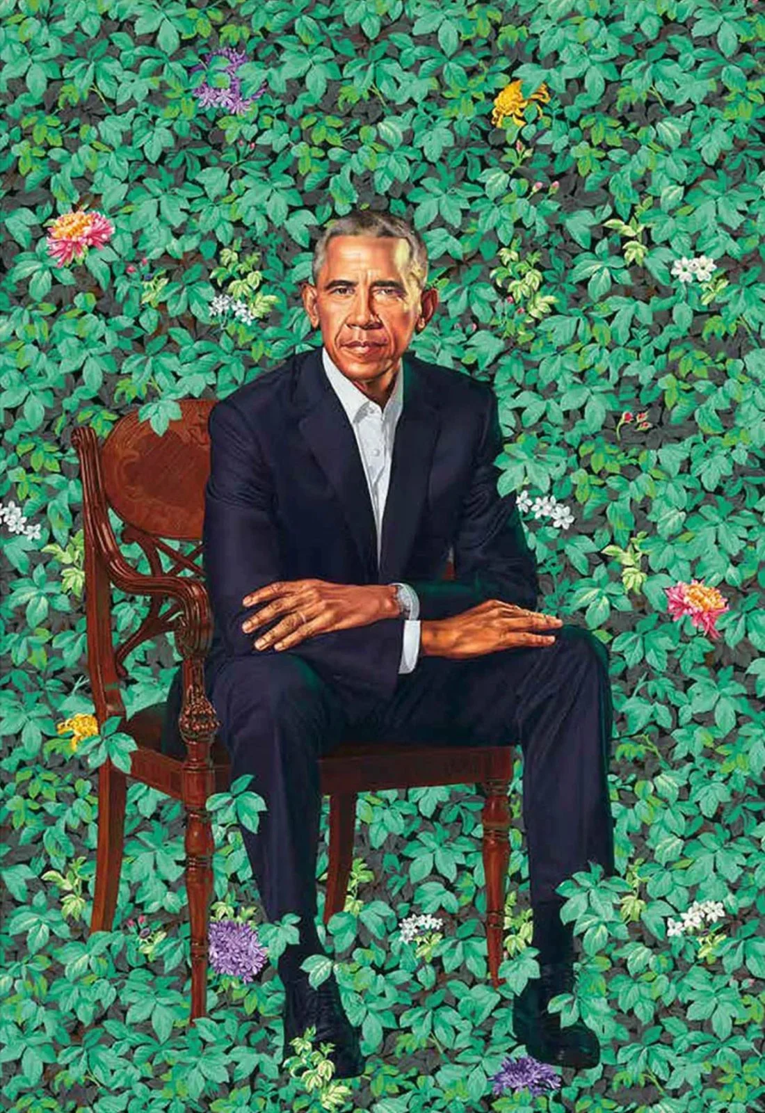 Of the Blue Cup by Kehinde Wiley 2018