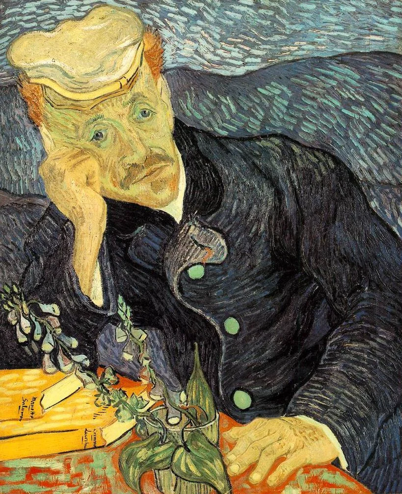 Portrait of Dr. Gachet by Vincent van Gogh 1890