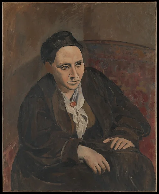 Portrait of Gertrude Stein by Pablo Picasso 1905