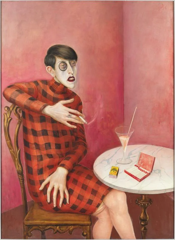Portrait of the Journalist Sylvia von Harden by Otto Dix 1926