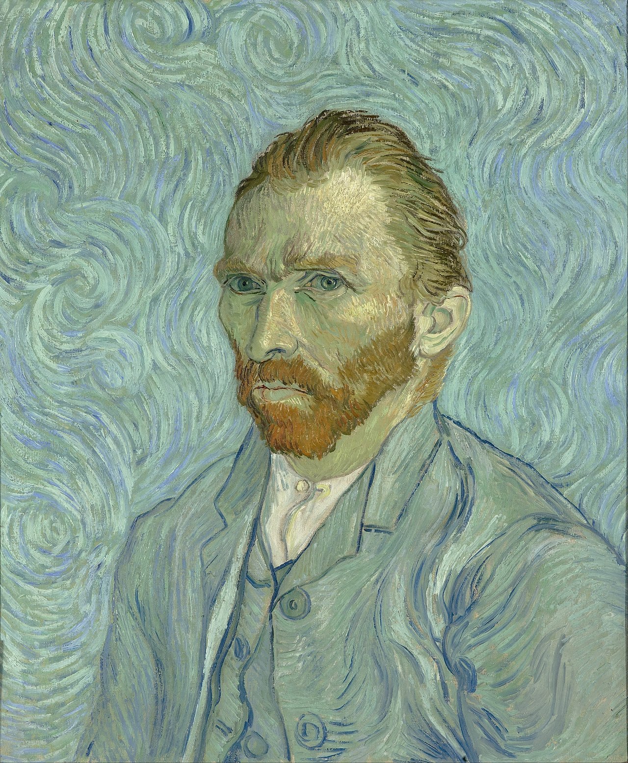 Self-Portrait (1889) by Vincent van Gogh 1889