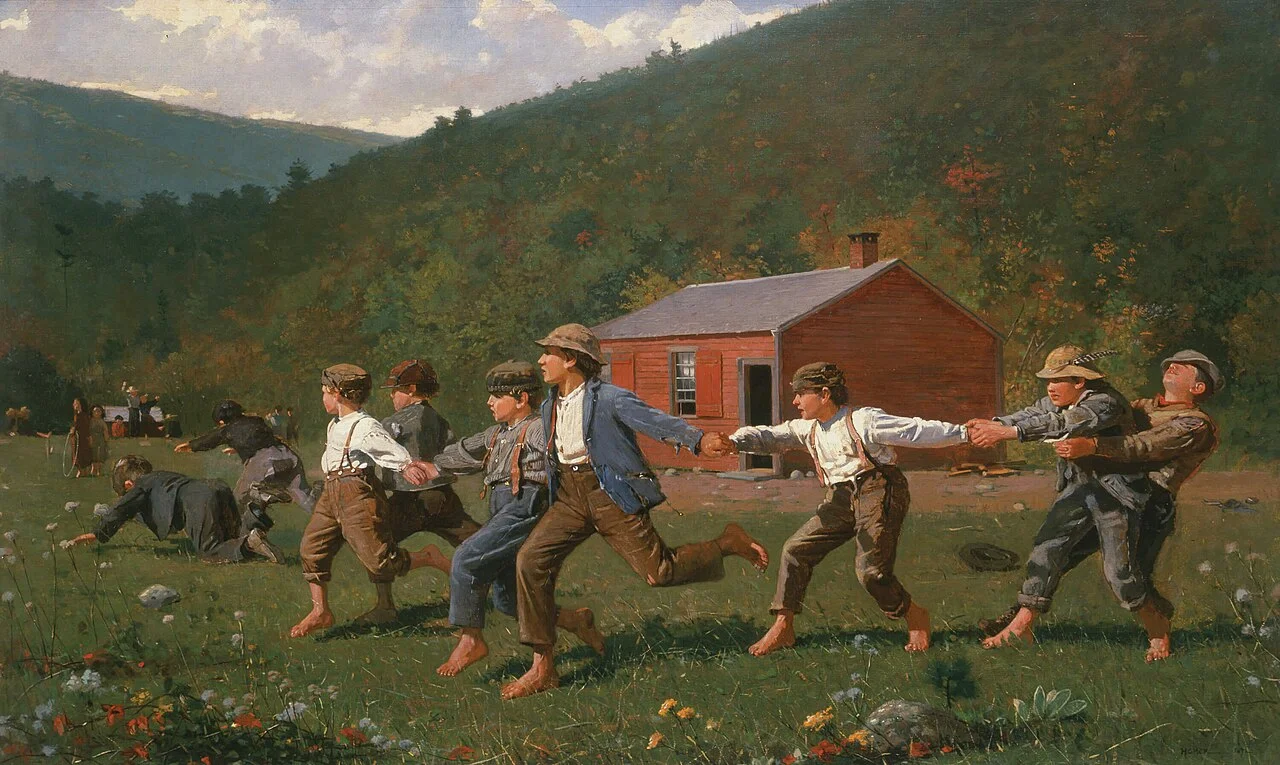 Snap the Whip by Winslow Homer 1872