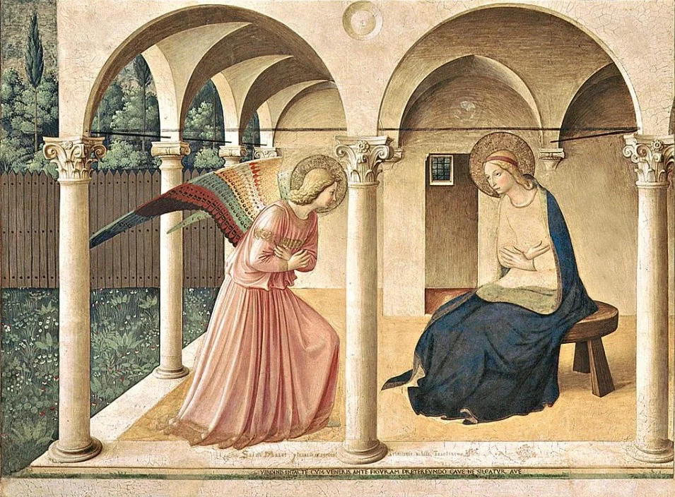 La Anunciación by Fra Angelico