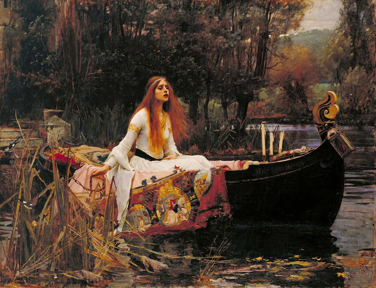 The Lady of Shalott by John William Waterhouse 1888