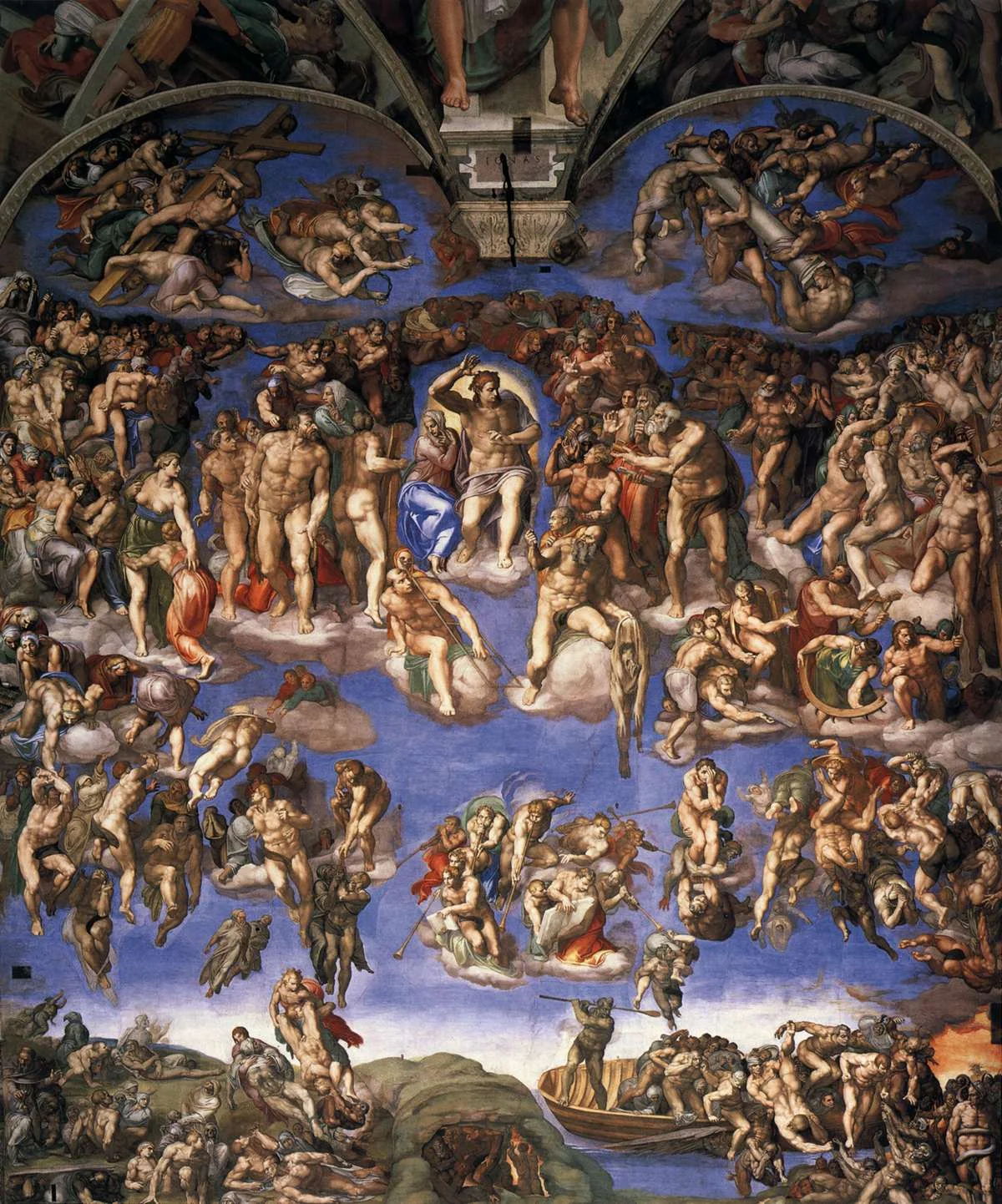 El Juicio Final by Miguel Ángel 1536