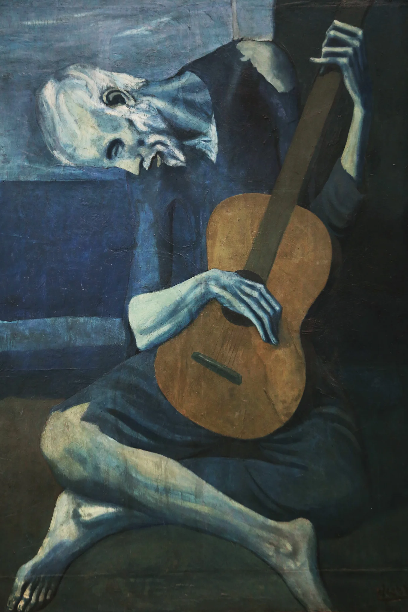 The Old Guitarist by Pablo Picasso 1903