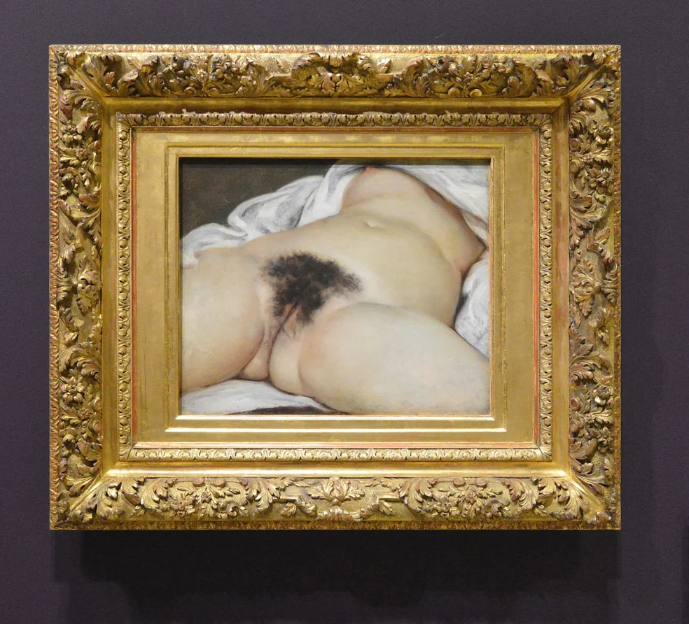 The Origin of the World by Gustave Courbet 1866