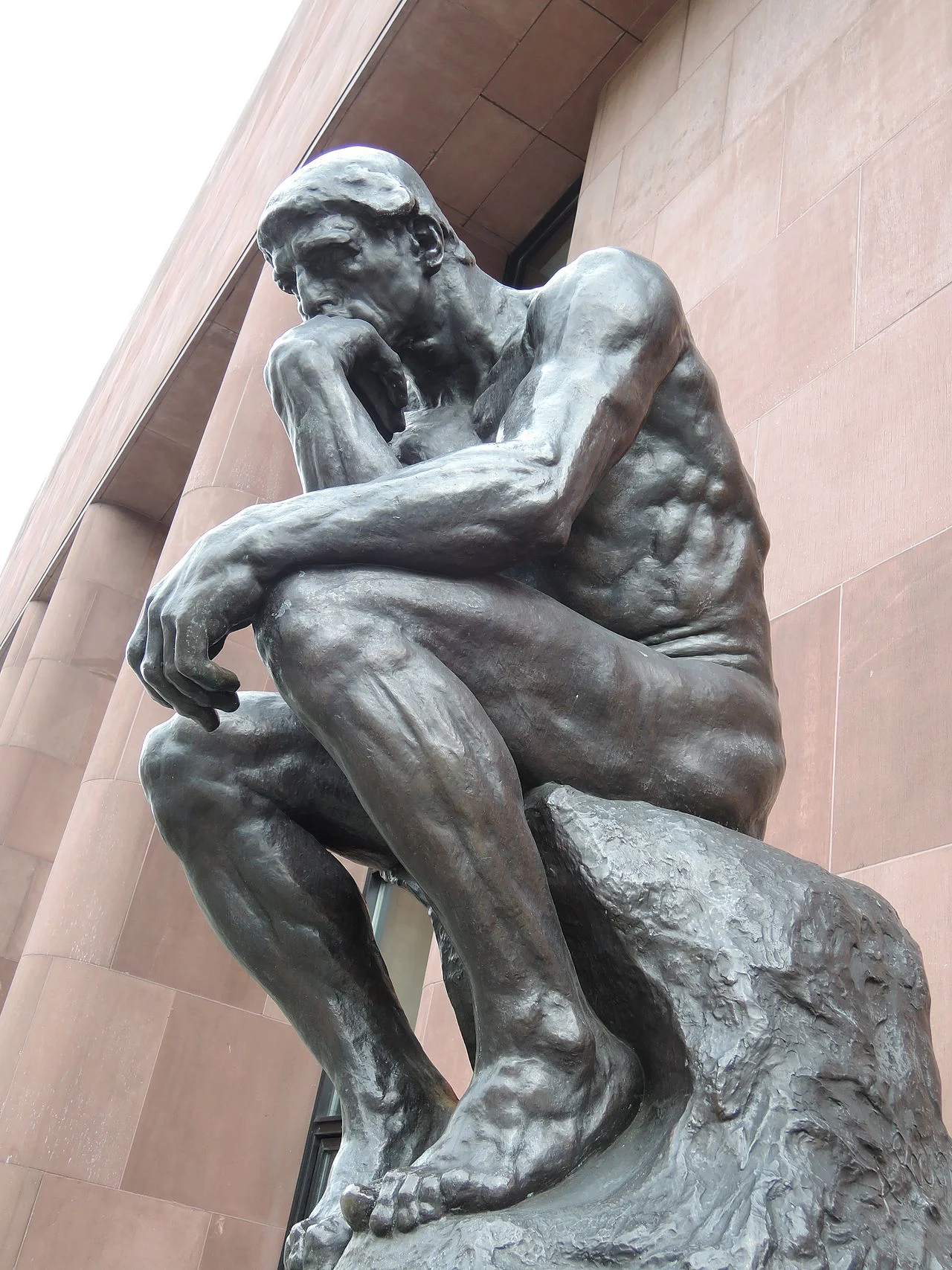 The Thinker by Auguste Rodin
