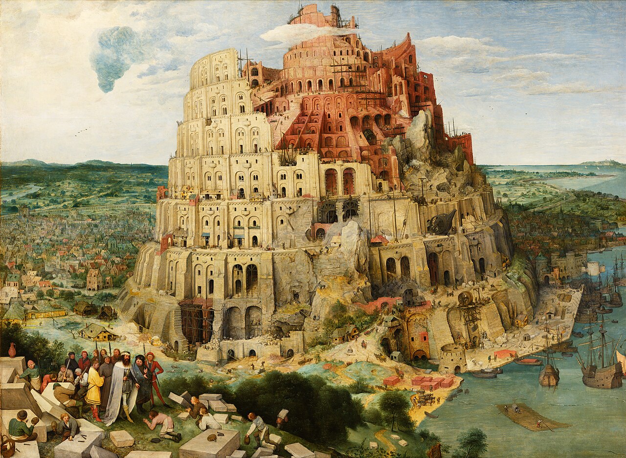 The Tower of Babel by Pieter Brueghel el Viejo 1563