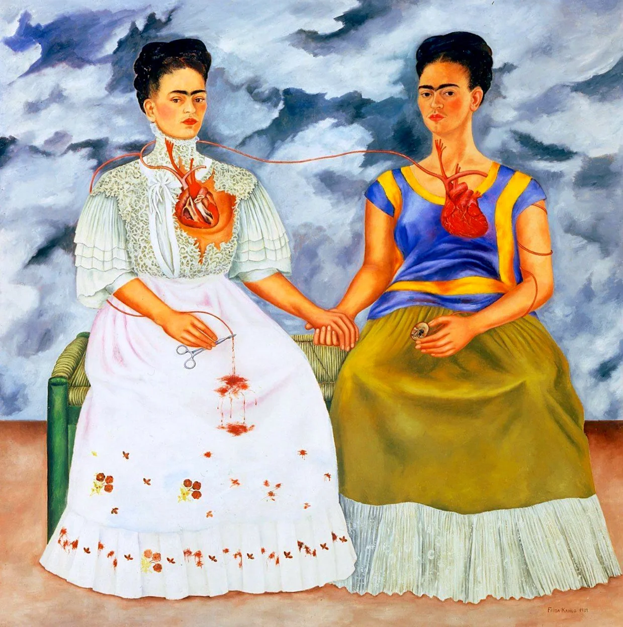 The Two Fridas by Frida Kahlo 1939