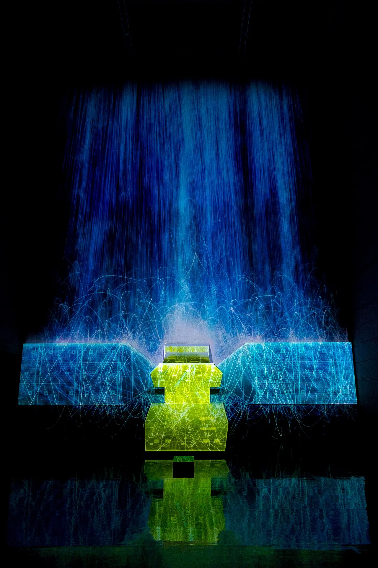 Universo de Partículas de Agua by teamLab 2013
