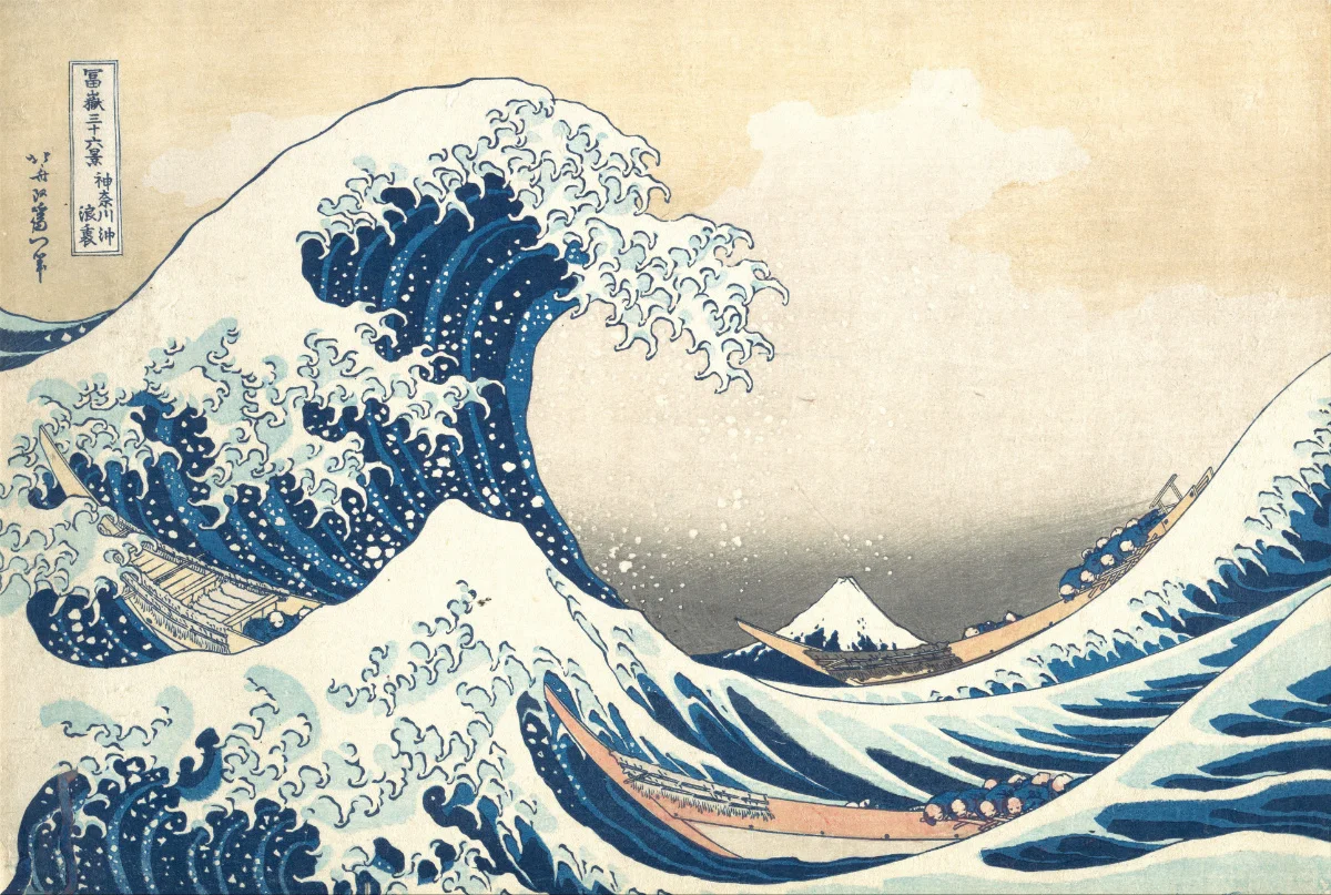 Bajo la Gran Ola: Hokusai e Hiroshige