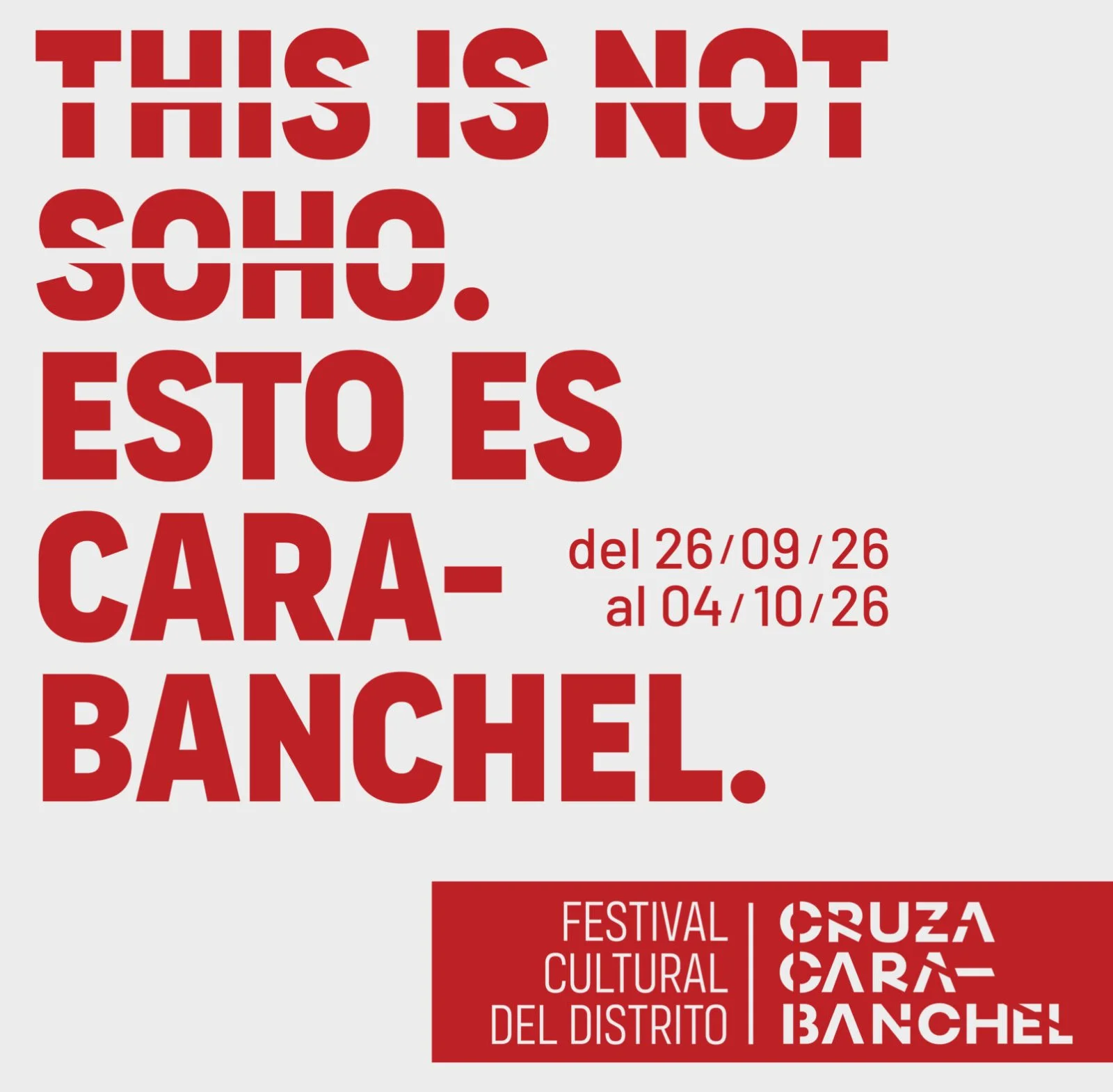 Cruza Carabanchel 2026