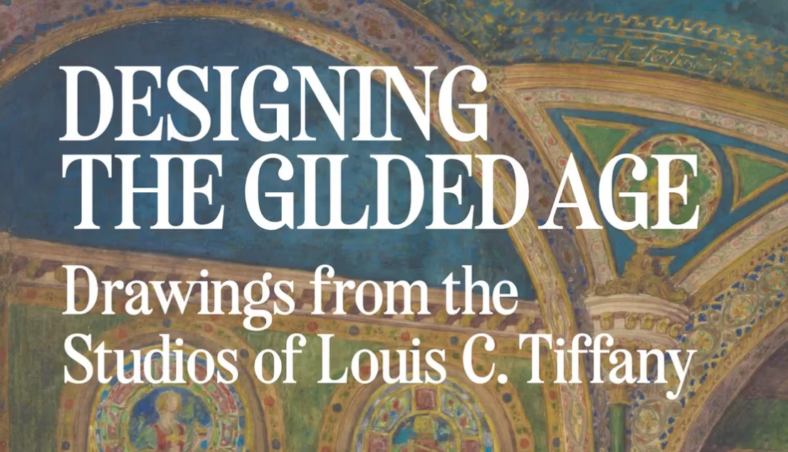 Diseñando la Edad Dorada — Dibujos de los estudios de Louis C. Tiffany