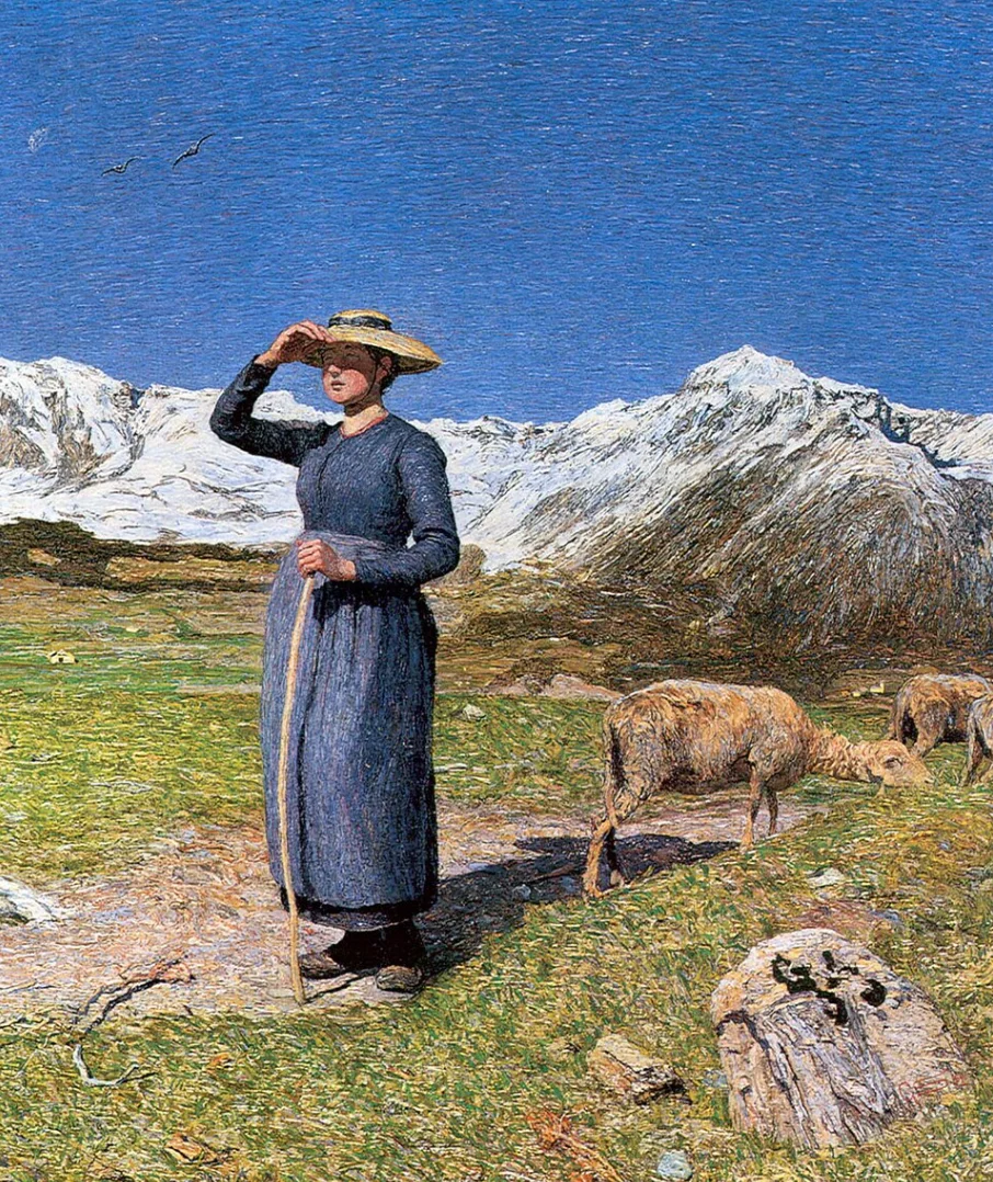 Giovanni Segantini (1858-1899). Quiero ver mis montañas