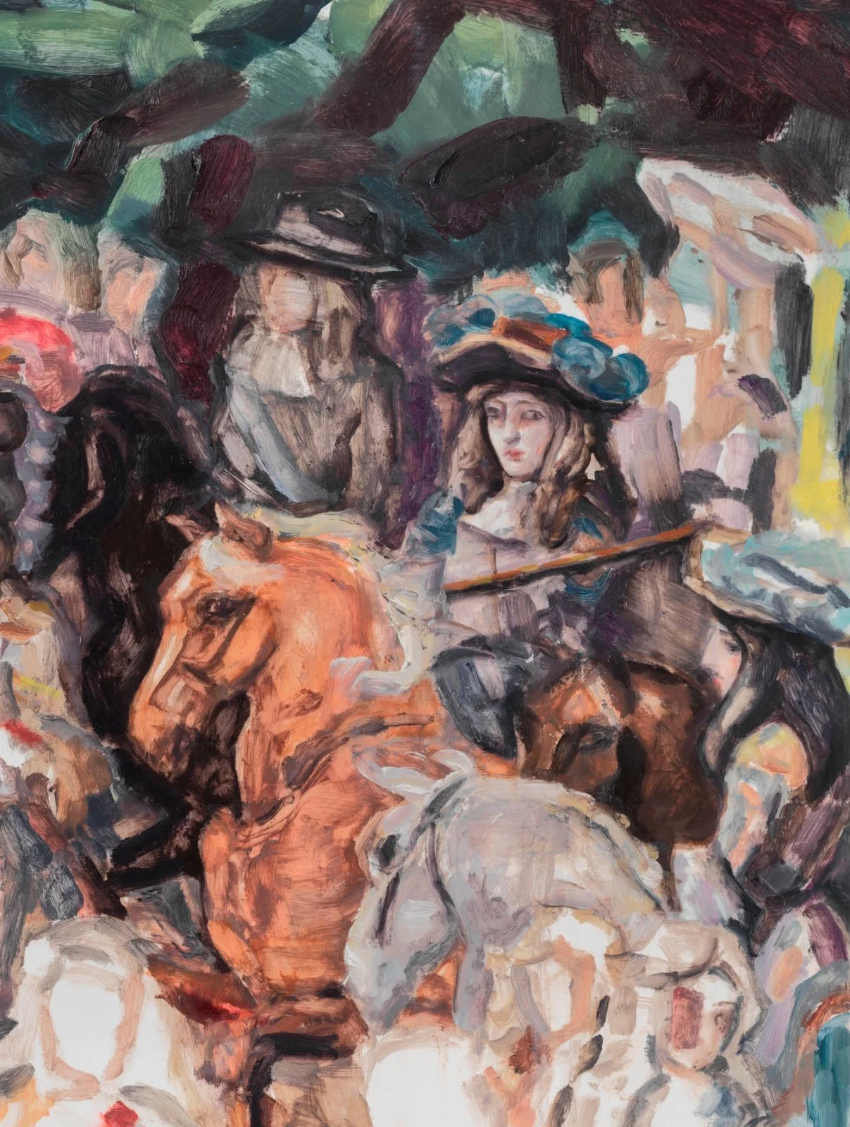 Anfitriones en el Louvre — Kader Attia y Elizabeth Peyton