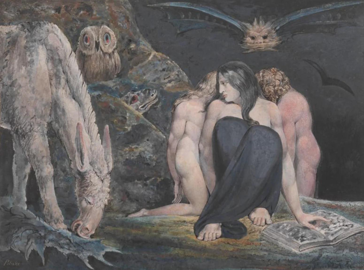 William Blake, The Night of Enitharmon’s Joy